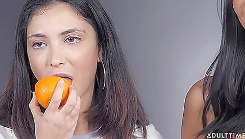 Smoking hot and wild fuck each other with toys