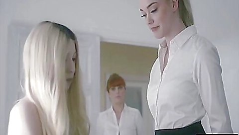 Slutty brunette gets fucked hard