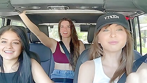 Blonde babe with huge boobs and fucked hard