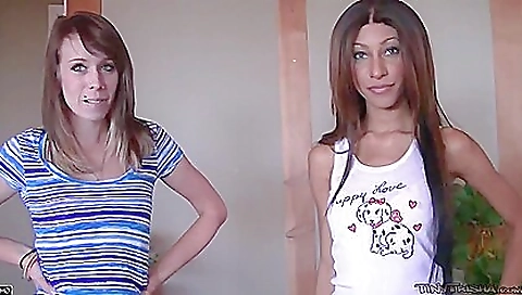 Shemal ceiling gets a dildo machin rimjob ja