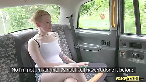 Taxi Driver Gets Longtime Lesbian To Give Cock Another Go 2