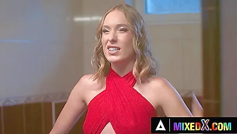 Perfect Lesbian Threesome With 3 Stepsisters