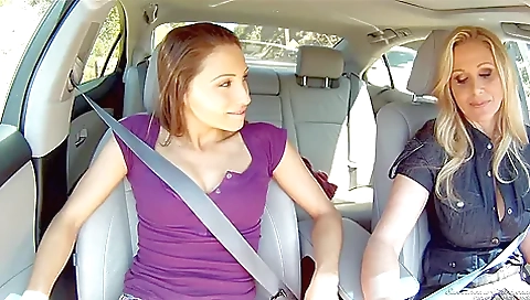 Karlie Montana, Julia Ann And Celeste Star - Lesbian Hitchhiker #05 2